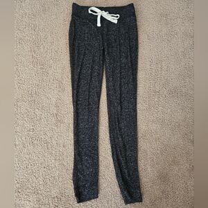 JCrew Petite Cozy Black Lounge Joggers